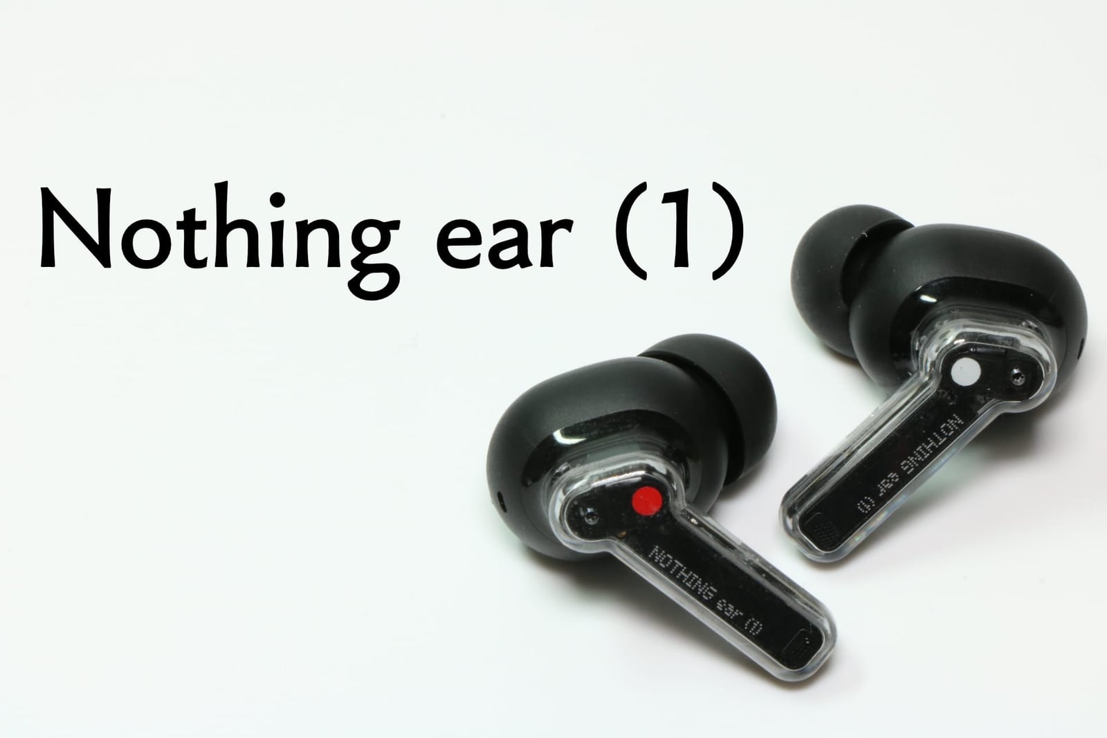 Nothing ear (1) ブラック実機レビュー。オシャレで実用的なのに低価格